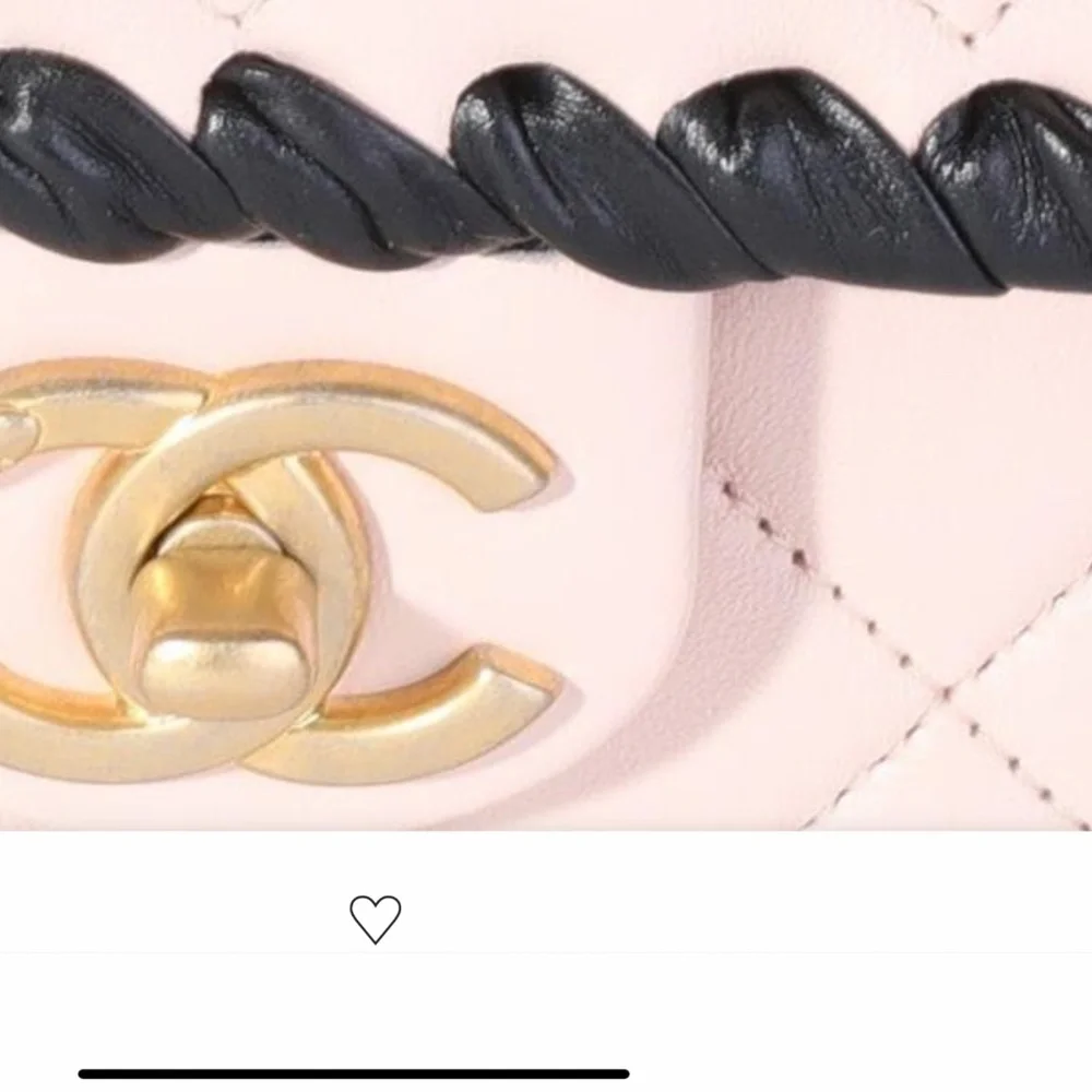 Chanel Lambskin & Black Whipstitch Mini Bag - Picture 2 of 13